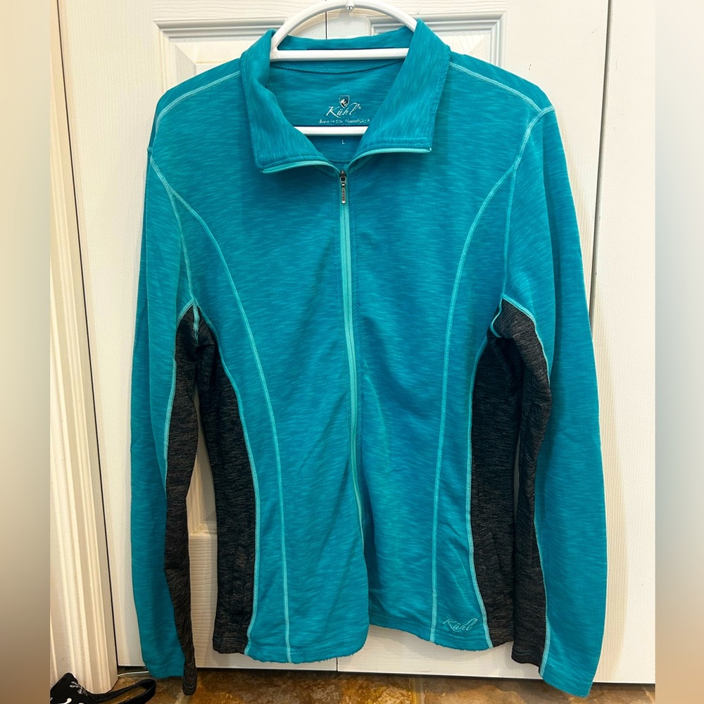 Kühl Moonbeam Activewear Zip Up Sz L
